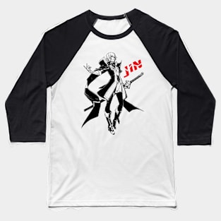 Blazblue Jin Kisaragi Bu Baseball T-Shirt